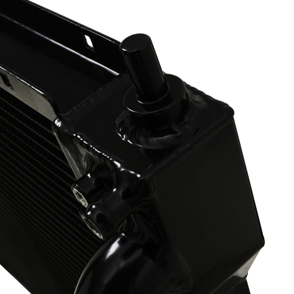 Radiatore Sportivo in Alluminio Nero Fiat Coupe 2.0 20V Turbo 96-00 - foto 6