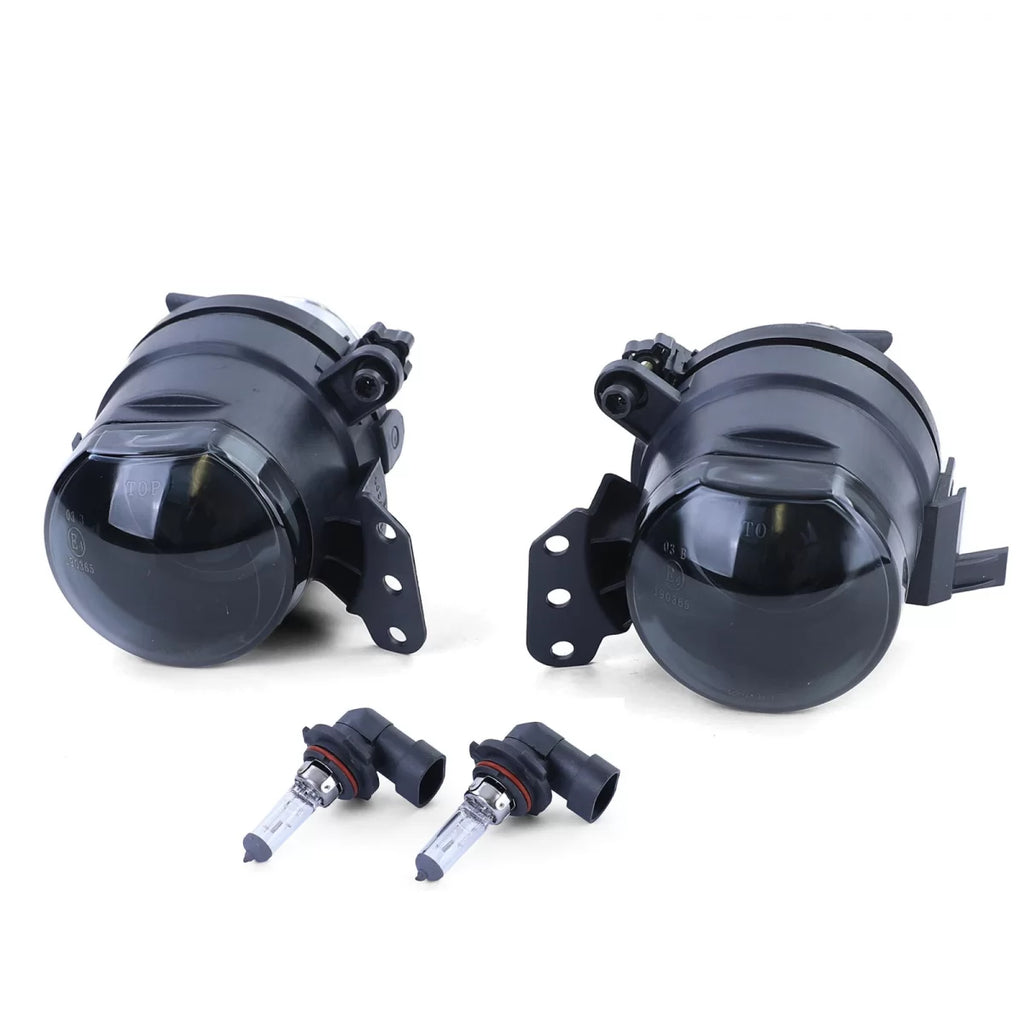 Proiettore Fendinebbia con trasparente nero fumé per BMW Serie 5 E60 E61