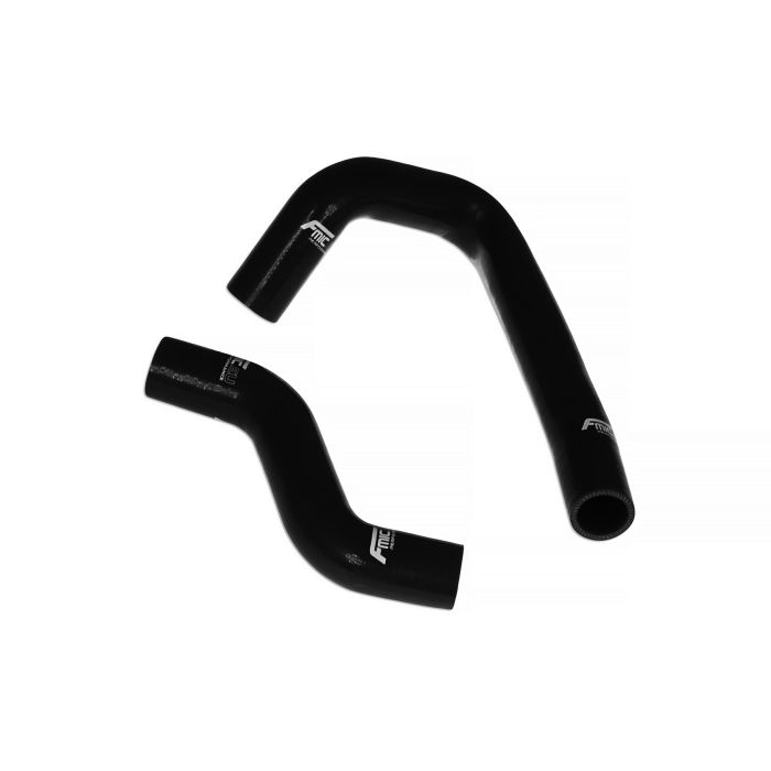Kit 2 Tubi in Silicone Radiatore Mazda RX-7 FD3S 13B Mazdaspeed Turbo (1993-1997) FMIC.EU – Vari Colori – Nero