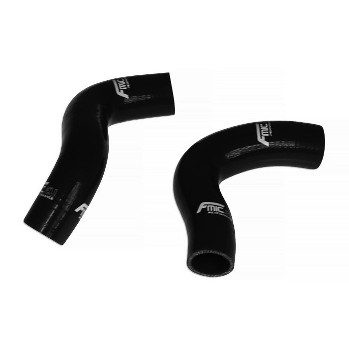 Kit 2 Tubi in Silicone Radiatore Subaru Forester SF5 EJ20 WRX STI (1998-2013) FMIC.EU – Vari Colori – Nero