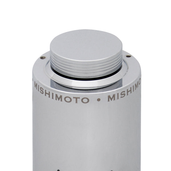Serbatoio servosterzo universale Mishimoto, finitura argento