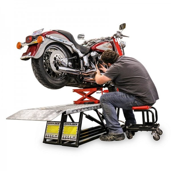 Piattaforma sollevamento moto QuickJack