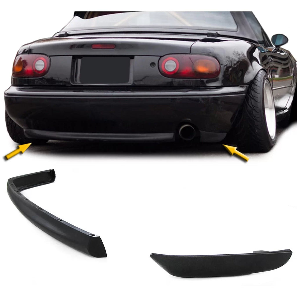 R stile Spoiler posteriore lip diffusore inferiore per paraurti per Mazda MX5 NA 89-98