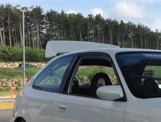 Spoiler Posteriore Zeal Style SK-Import Vetroresina Honda Civic EJ EK - foto 4