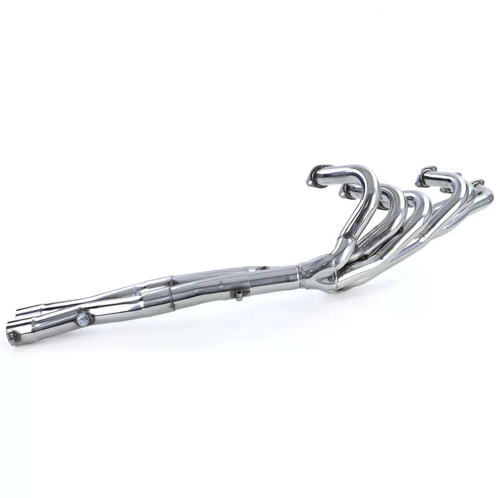 Racing inox acciaio Collettore di scarico compatibile Serie 3 BMW E30 6 cyl. 320 323 325 M20
