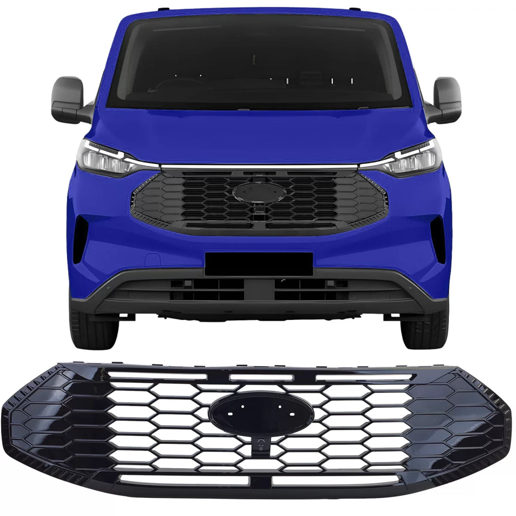 Radiatore griglia nero lucido per Ford Tourneo Transit Custom da 2023