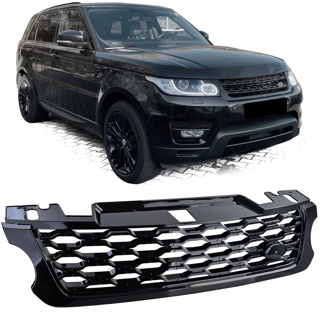 Radiatore griglia nuovo stile nero lucido compatibile per Range Rover Sport L494 2013-2017