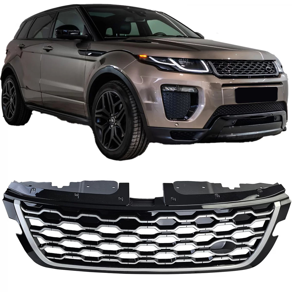 Radiatore griglia Performance nero argento compatibile Range Rover Evoque L551 da 2019