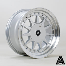 Cerchio in lega Autostar Raider 15x7.5 4x100/4x108 ET20 Silver