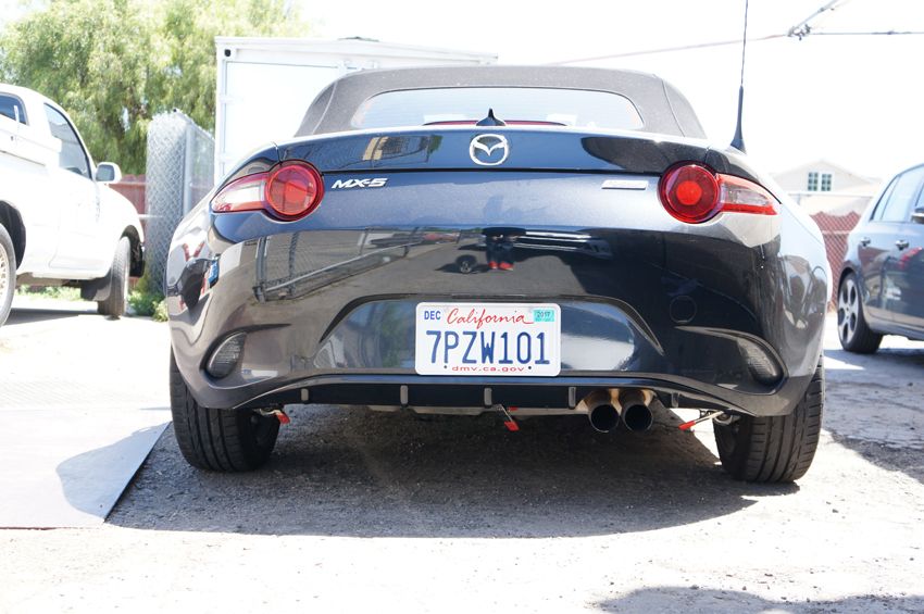 Diffusore Posteriore VT Style SK-Import Nero Mazda MX-5 ND - foto 2