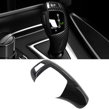 Carica l'immagine nel visualizzatore di Gallery, Autentico carbonio copertura automatico Pomello cambio compatibile per BMW X5 F15 X6 F16