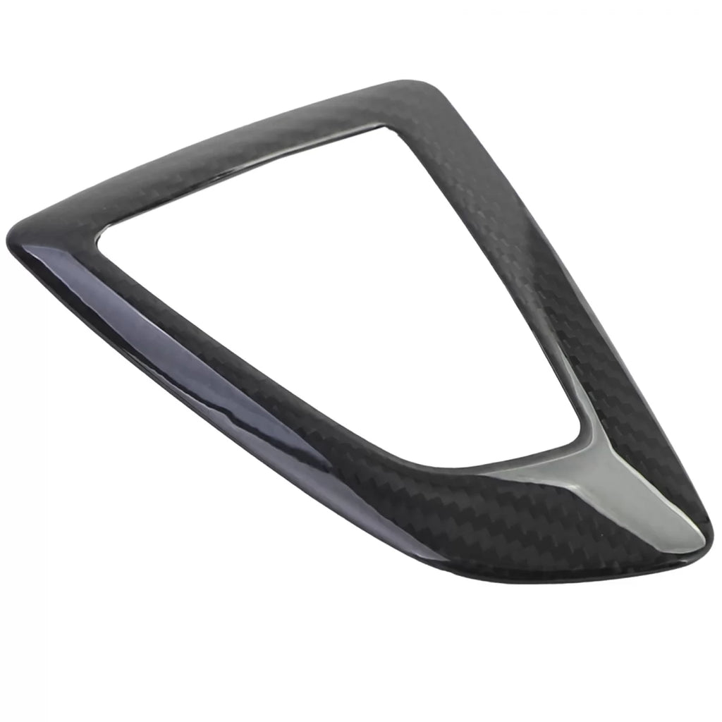 Autentico carbonio gear shift cornice copertura compatibile per Serie 3 BMW F30 F31 2011-2019