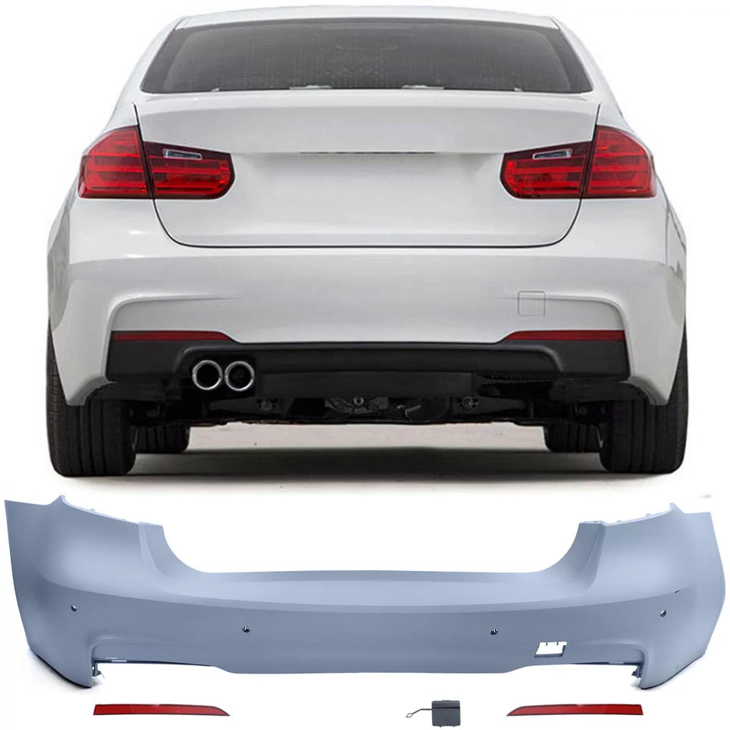 Paraurti posteriore per Serie 3 BMW F30 berlina 11-19 con M kit
