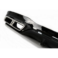 Paraurti posteriore aria diffusore nero con Terminali di scarico cromato per Mercedes Classe E W213 Sport Line