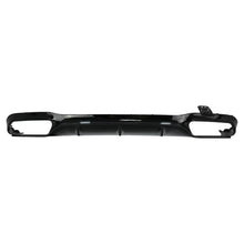 Paraurti posteriore aria diffusore nero con Terminali di scarico cromato per Mercedes Classe E W213 Sport Line