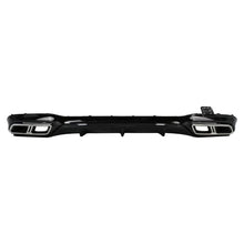 Paraurti posteriore aria diffusore nero con Terminali di scarico cromato per Mercedes Classe E W213 Sport Line