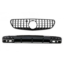 Paraurti posteriore aria diffusore con nero terminali di scarico per Mercedes Classe S C217 Coupe A217 Cabrio