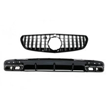 Paraurti posteriore aria diffusore con nero terminali di scarico per Mercedes Classe S C217 Coupe A217 Cabrio