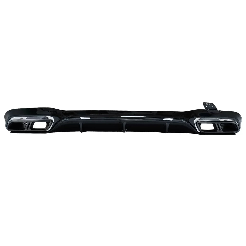 Paraurti posteriore aria diffusore con Terminali di scarico per Mercedes Classe E W213 Sport Line (2016-2019) E63s