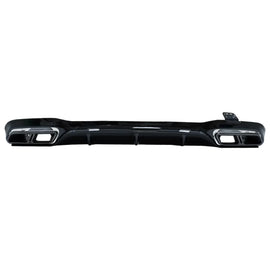 Paraurti posteriore aria diffusore con Terminali di scarico per Mercedes Classe E W213 Sport Line (2016-2019) E63s