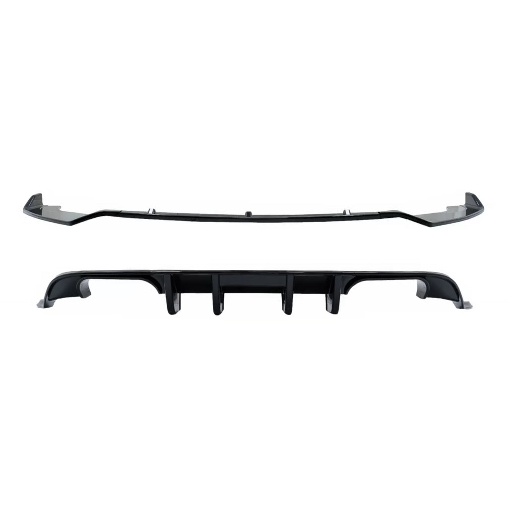 Paraurti posteriore aria diffusore con Paraurti anteriore Lip estensione Spoiler per VW Golf 7.5 (2017-2019) R stile