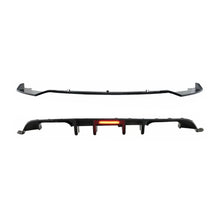 Paraurti posteriore aria diffusore con LED rosso catarifrangente per VW Golf 7.5 (2017-2019) e Paraurti anteriore Lip