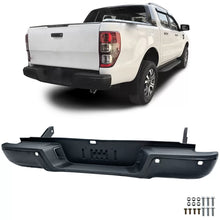 Carica l'immagine nel visualizzatore di Gallery, Paraurti posteriore nero OE stile per PDC per Ford Ranger T6 T7 T8 2012-2023