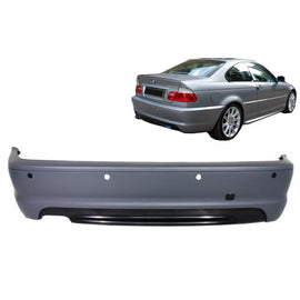 Paraurti posteriore per BMW Serie 3 E46 Coupe Cabrio (1998-2004) 2 porte M-Technik II design