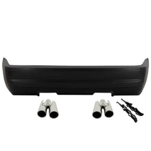 Paraurti posteriore per BMW Serie 3 E46 berlina (1998-2005) diffusore M3 CSL design con scarico terminali di scarico