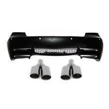 Paraurti posteriore per BMW Serie 3 E92 E93 (2006-2010) M3 design con nero Quad Terminali di scarico