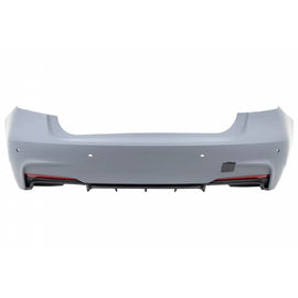 Paraurti posteriore per BMW Serie 3 F30 (2011 e successivi) M-Technik design con Minigonne