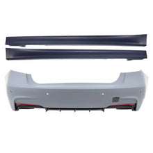 Paraurti posteriore per BMW Serie 3 F30 (2011 e successivi) M-Technik design con Minigonne