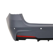 Carica l'immagine nel visualizzatore di Gallery, Paraurti posteriore per BMW Serie 3 F31 Touring Non LCI &amp; LCI (2011-2018) M-Performance design doppio Uscita singola