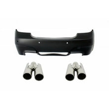 Paraurti posteriore per BMW Serie 5 E60 (2003-2007) M5 design con Terminali di scarico e Spoiler baule