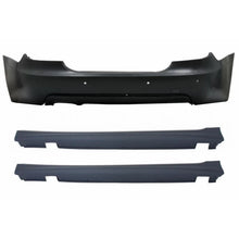 Carica l'immagine nel visualizzatore di Gallery, Paraurti posteriore per BMW Serie 5 E60 (2003-2007) M-Technik design con Minigonne