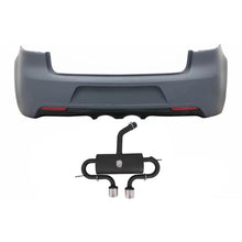 Carica l'immagine nel visualizzatore di Gallery, Paraurti posteriore con completo Sistema di scarico Catback per VW Golf VI (2008-2013) R20 design