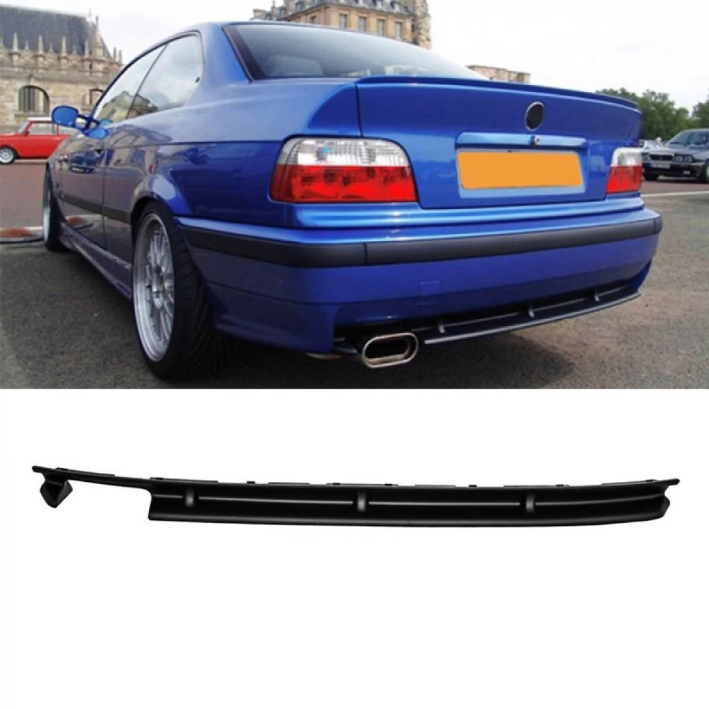 Diffusore paraurti posteriore per BMW 3 E36 90-99 M3 (per M3 paraurti solo) in plastica ABS 1pc