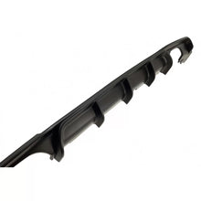 Diffusore paraurti posteriore per BMW 3 F30/F31 11-19 M-confezione Nero opaco con 2 sinistro e destro doppio scarico