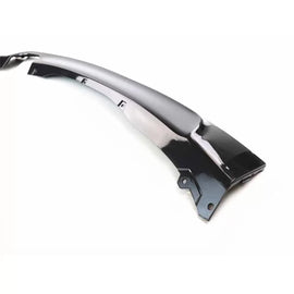 Diffusore paraurti posteriore per BMW 3 F30/F31 11-19 M-Tech Nero opaco con 1 sinistro doppio Uscita di scarico