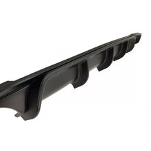 Diffusore paraurti posteriore per BMW 3 F30/F31 11-19 M-confezione Nero opaco con 2 sinistro e destro doppio scarico