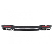 Diffusore paraurti posteriore con cromato Terminali di scarico per Mercedes Classe S W222 restyling Sport Line