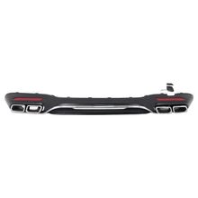 Diffusore paraurti posteriore con cromato Terminali di scarico per Mercedes Classe S W222 restyling Sport Line