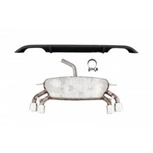 Diffusore paraurti posteriore con completo Sistema di scarico per VW Golf 7 VII (2013-2016) R design