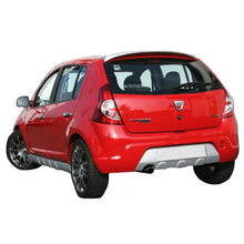 Carica l'immagine nel visualizzatore di Gallery, Diffusore paraurti posteriore per Dacia Sandero 08-12 in ABS plastica 1pc