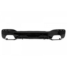 Carica l'immagine nel visualizzatore di Gallery, Diffusore paraurti posteriore con Terminali di scarico nero e Spoiler baule per BMW Serie 5 G30 berlina (2017-2019) M