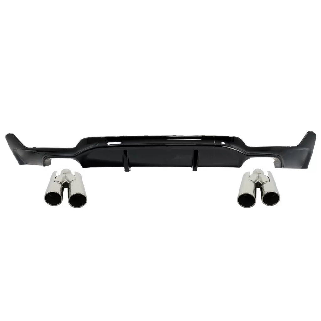 Diffusore paraurti posteriore con Terminali di scarico per BMW F32 F33 F36 (2013-) Coupe Cabrio Serie 4 M Performance