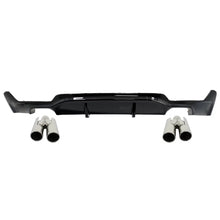 Carica l'immagine nel visualizzatore di Gallery, Diffusore paraurti posteriore con Terminali di scarico per BMW F32 F33 F36 (2013-) Coupe Cabrio Serie 4 M Performance