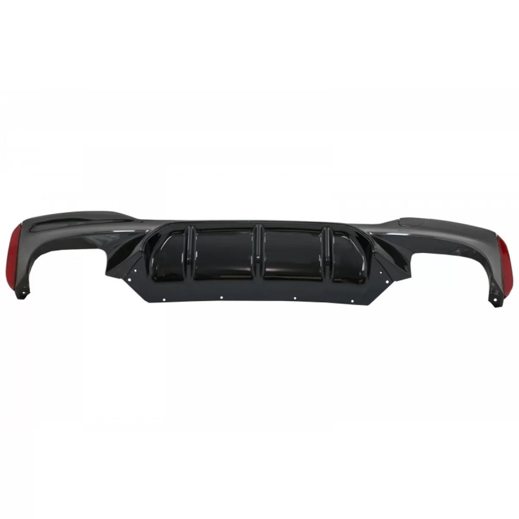 Diffusore paraurti posteriore con Terminali di scarico cromato per BMW Serie 5 G30 G31 berlina Touring (2017