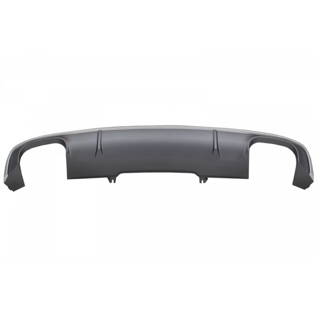 Diffusore paraurti posteriore con Terminali di scarico posteriore tubi per Audi A4 B9 8W berlina Avant S-line