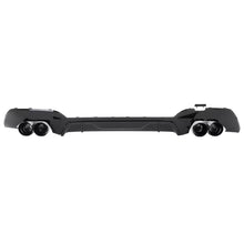 Diffusore paraurti posteriore con Terminali di scarico per BMW Serie 3 G20 G28 berlina G21 Touring (2018-06.2022) nero